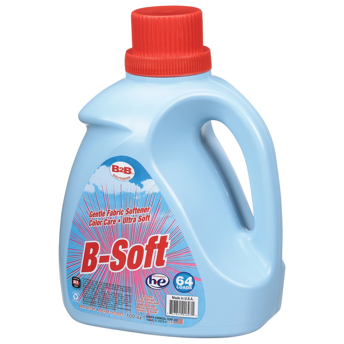 slide 3 of 11, B2B Brothers Gentle HE B-Soft Fabric Softener 100 oz, 100 oz