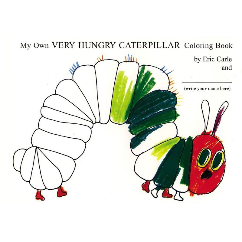 slide 1 of 1, Penguin Publishing My Own Very Hungry Caterpillar Coloring Book - by Eric Carle (Paperback), 1 ct