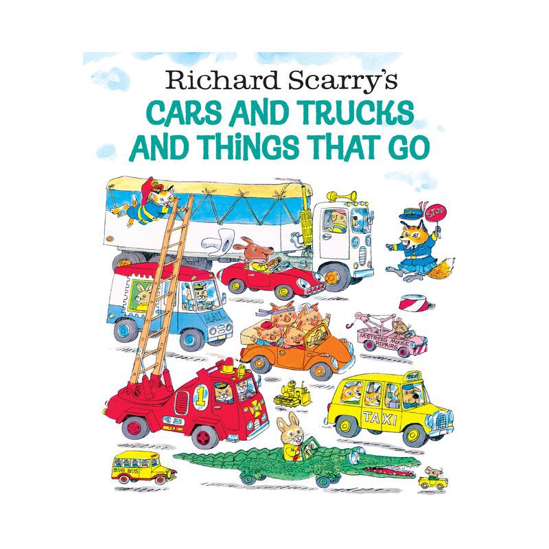 slide 1 of 1, Random House Richard Scarry's Cars and Trucks and Thi (Hardcover) by Richard Scarry, 1 ct