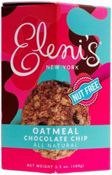 Elenis Oatmeal Chocolate Chip Cookies Box