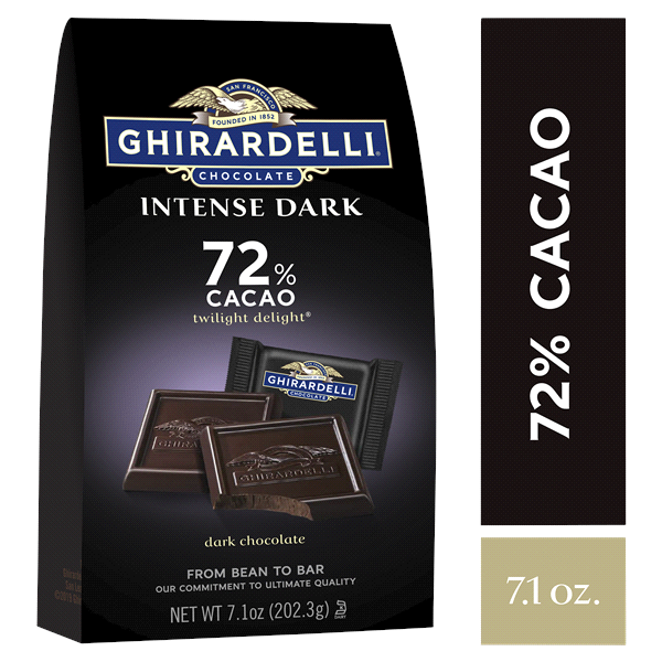 slide 1 of 6, Ghirardelli 72% Cacao Twilight Delight Bag, 7.1 oz