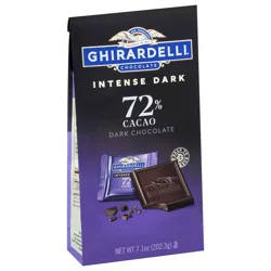 Ghirardelli Intense Dark 72% Cacao Dark Chocolate 7.1 oz