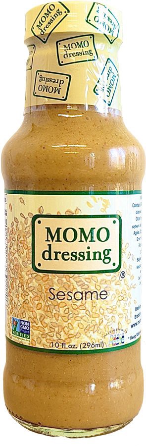 slide 1 of 1, Momo Dressing Sesame, 10 fl oz