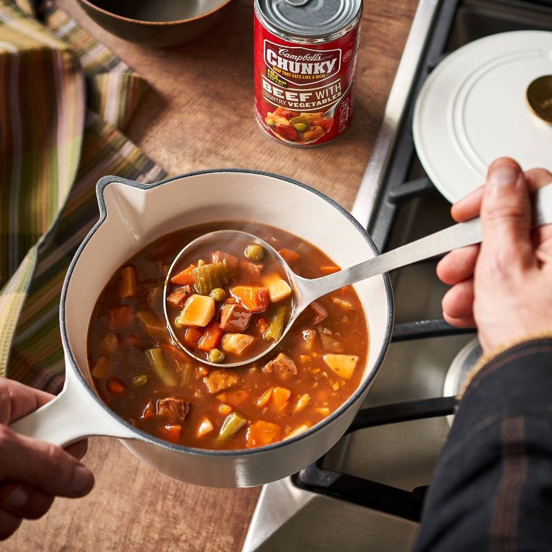 slide 2 of 14, Campbell's Chunky Beef with Country Vegetables Soup - 18.8oz, 18.8 oz