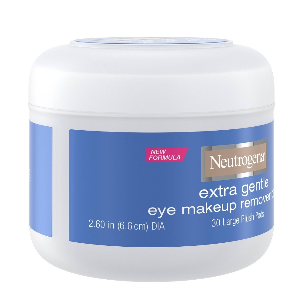 slide 2 of 8, Neutrogena Extra Gentle Eye Makeup Remover Pads - 30ct, 30 ct