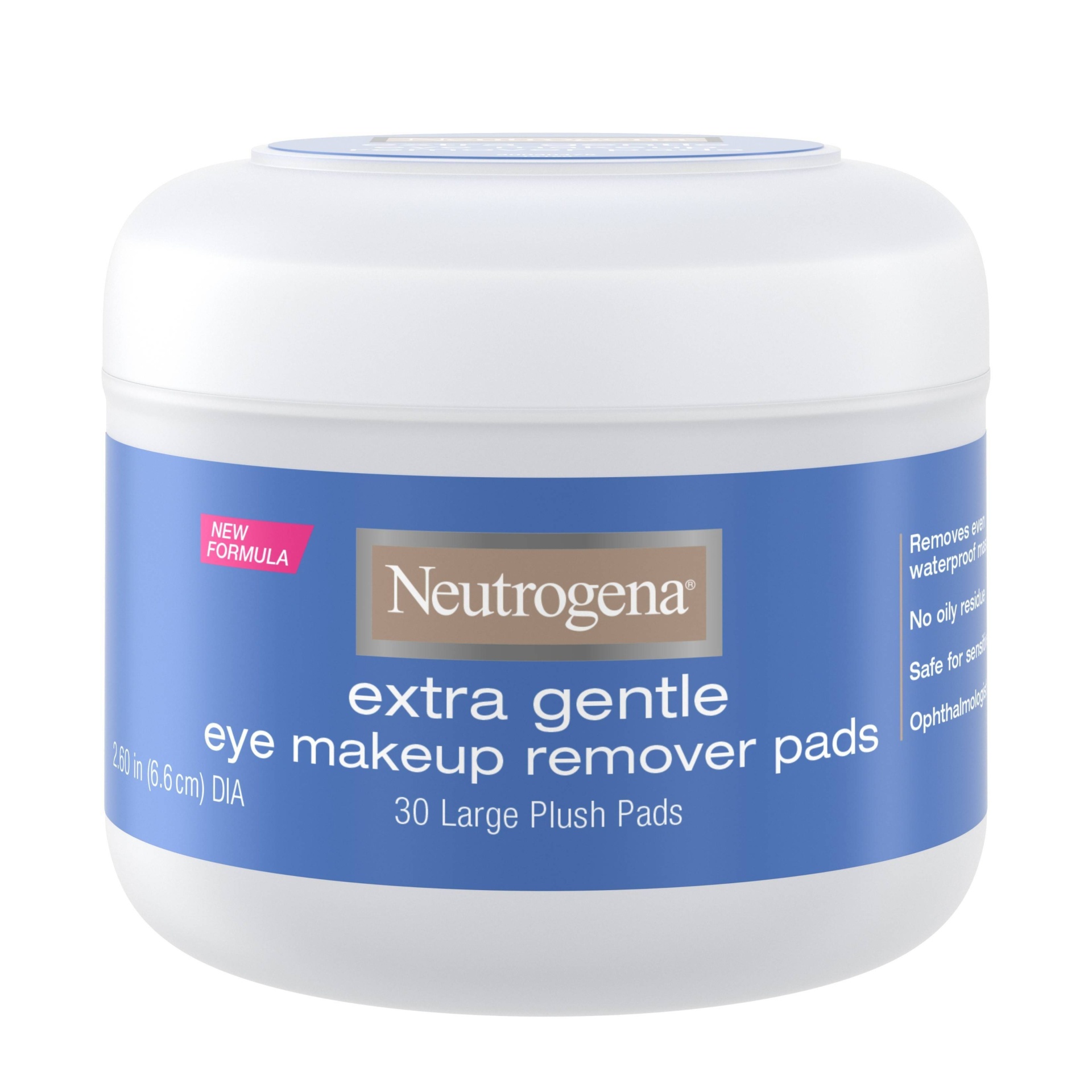 slide 1 of 8, Neutrogena Extra Gentle Eye Makeup Remover Pads - 30ct, 30 ct