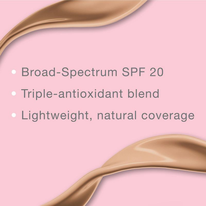 slide 4 of 7, Neutrogena Healthy Skin Liquid Makeup Foundation, Lightweight & Flawless Coverage with Broad Spectrum SPF 20 Sunscreen - 10 Classic Ivory, 1 ct