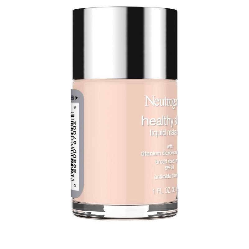 slide 6 of 7, Neutrogena Healthy Skin Liquid Makeup Foundation, Lightweight & Flawless Coverage with Broad Spectrum SPF 20 Sunscreen - 20 Natural Ivory, 1 ct