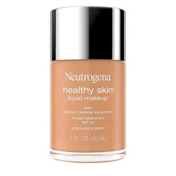Neutrogena Healthy Skin Liquid Makeup Foundation, Lightweight & Flawless Coverage with Broad Spectrum SPF 20 Sunscreen - 60 Beige
