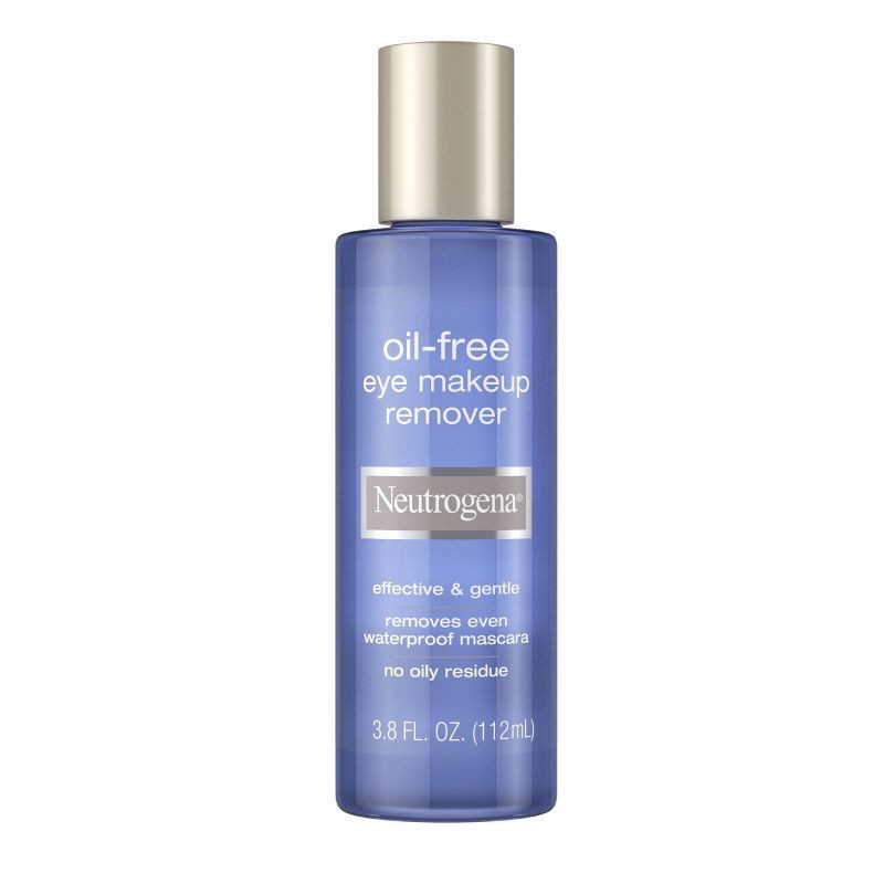 slide 1 of 7, Neutrogena Oil-Free Liquid Eye Makeup Remover Solution - 3.8oz, 3.8 oz