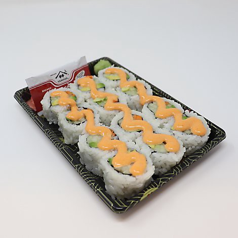 slide 1 of 1, Sushi Station Spicy Veg Roll - 7 OZ, 7 oz