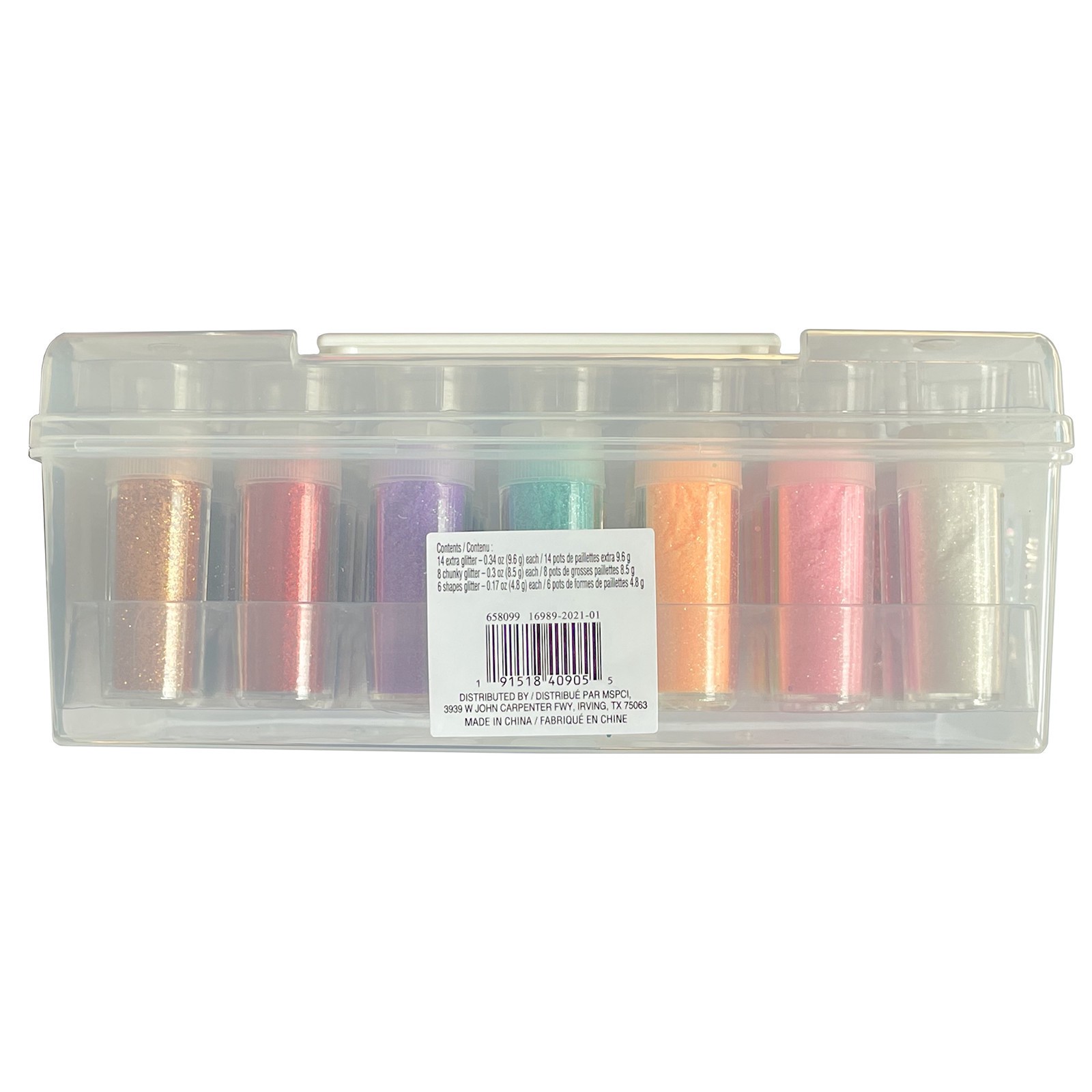 slide 2 of 8, Glitter Set By Recollections, 8.18 oz