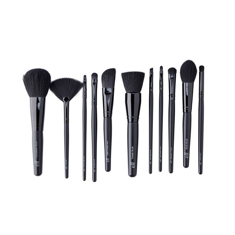 slide 3 of 4, e.l.f. 11pc Brush Collection, 11 ct