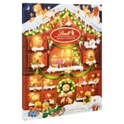 Lindt Holiday Chocolate Teddy Bear Advent Calendar- 4.5 oz