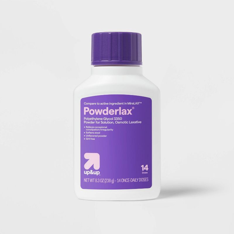 slide 1 of 4, Powderlax® Powder Laxative - 8.3oz (14 Doses) - up&up™, 8.3 oz