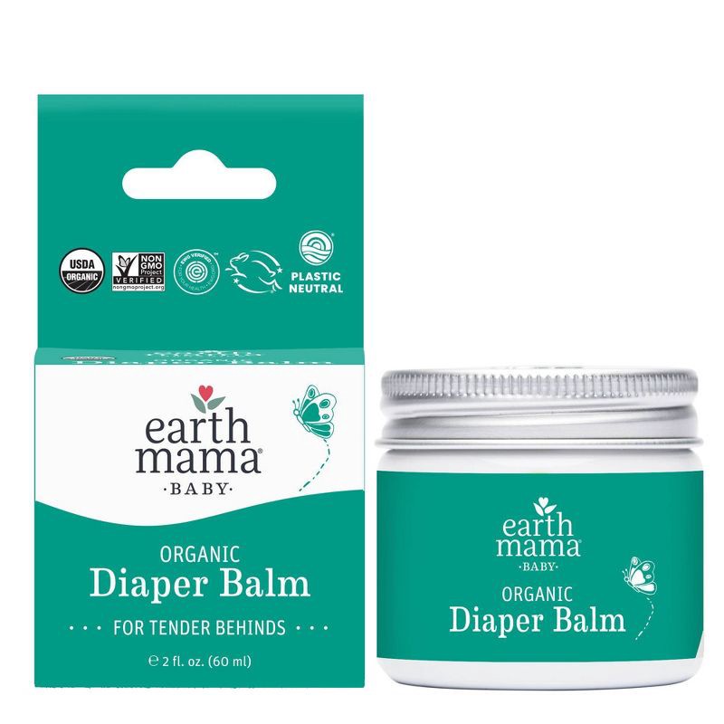 slide 2 of 11, Earth Mama Organic Diaper Balm Diaper Cream for Babies - 2 oz, 2 oz