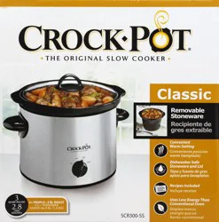 Crock-Pot Stainless Steel Slowcooker 3Qt