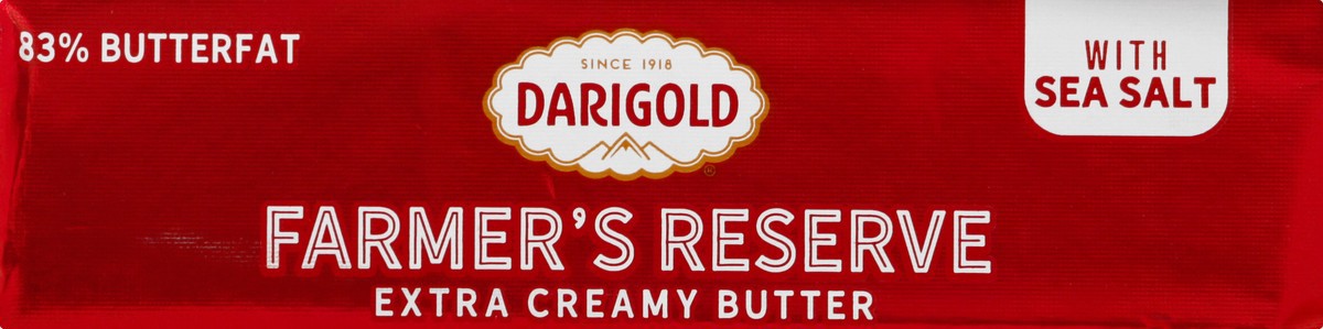 slide 9 of 9, Darigold Farmer's Reserve Extra Creamy With Sea Salt Butter 8 oz, 8 oz