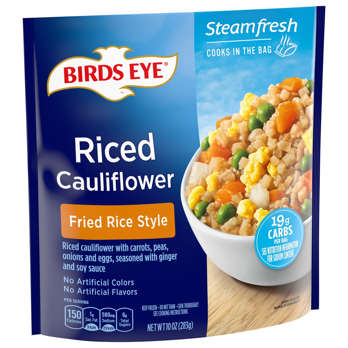 slide 2 of 10, Birds Eye SteamFresh Steamfresh Fried Rice Style Riced Cauliflower 10 oz, 10 oz