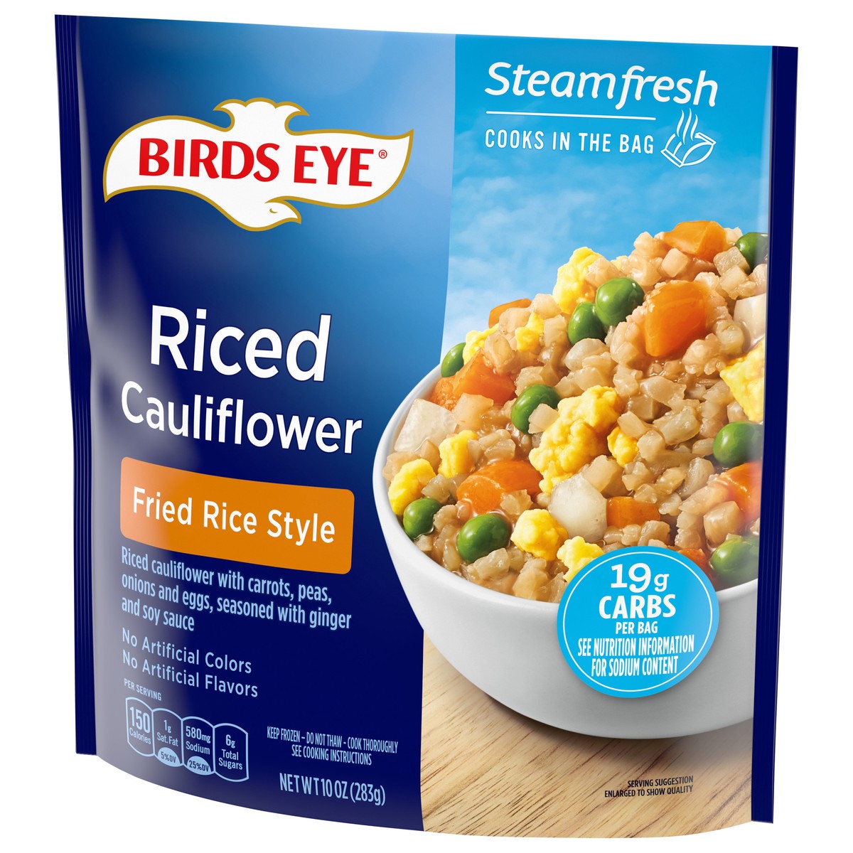 slide 3 of 10, Birds Eye SteamFresh Steamfresh Fried Rice Style Riced Cauliflower 10 oz, 10 oz