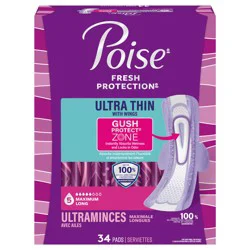 Poise Kleenex Trusted Care Facial Tissues, 1 Flat Box, 160 Tissues per Box, 2-Ply