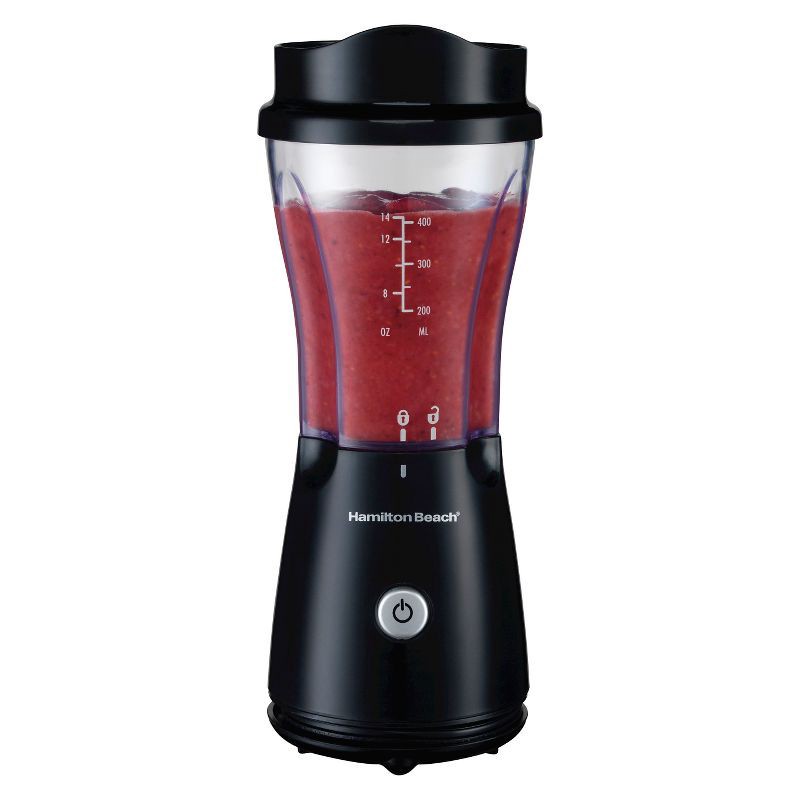 slide 2 of 7, Hamilton Beach One Speed Single-Serve Blender - Black, 1 ct