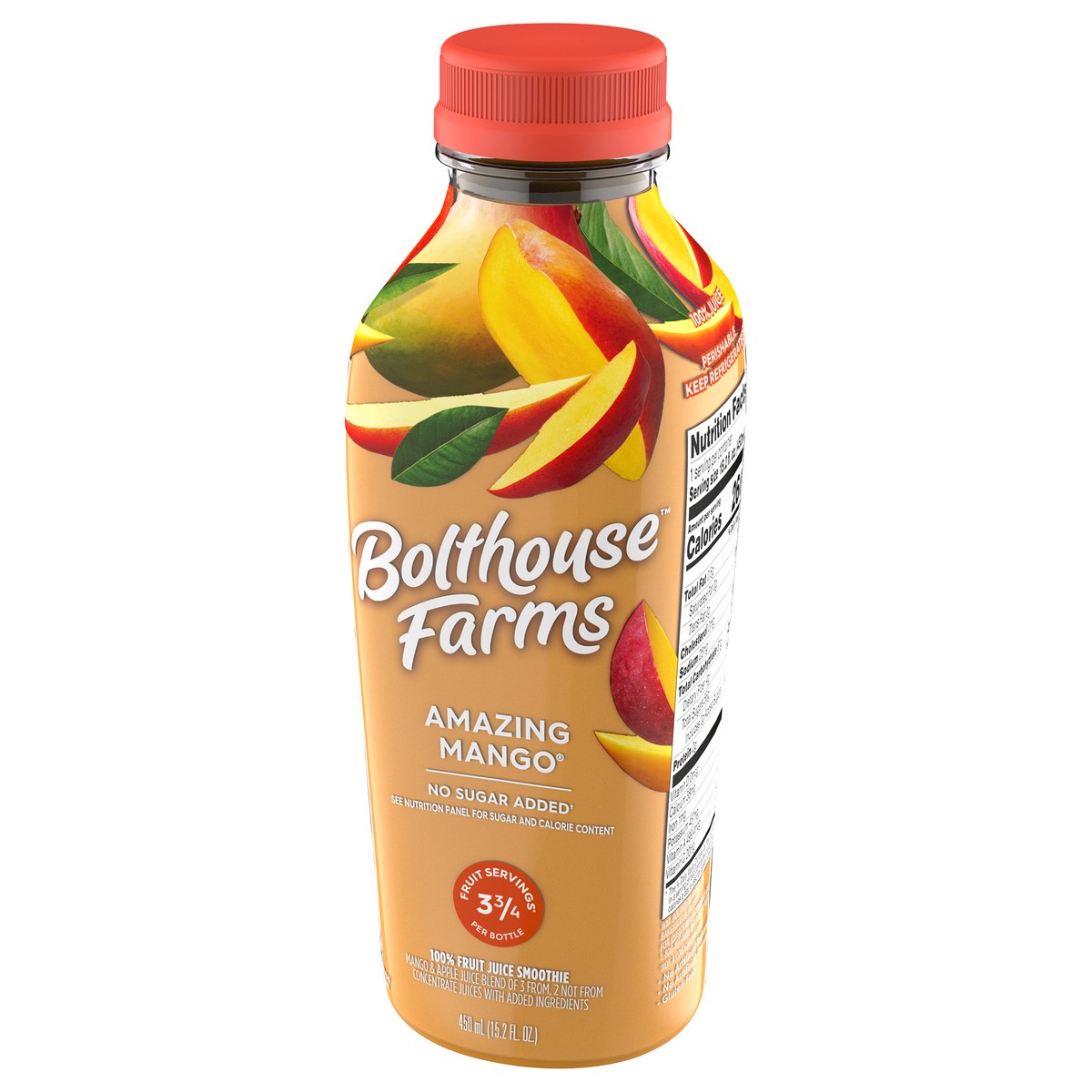 slide 9 of 13, Bolthouse Farms Fruit Juice Smoothie, Amazing Mango- 15.2 oz, 15.20 fl oz