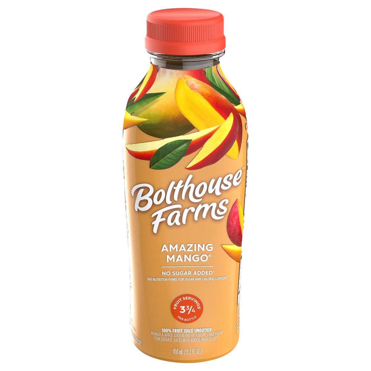 slide 5 of 13, Bolthouse Farms Fruit Juice Smoothie, Amazing Mango- 15.2 oz, 15.20 fl oz