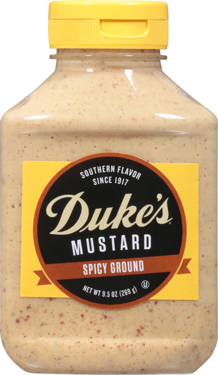 slide 4 of 9, Duke's® ground mustard, spicy - 9.5 fl oz, 9.5 fl oz