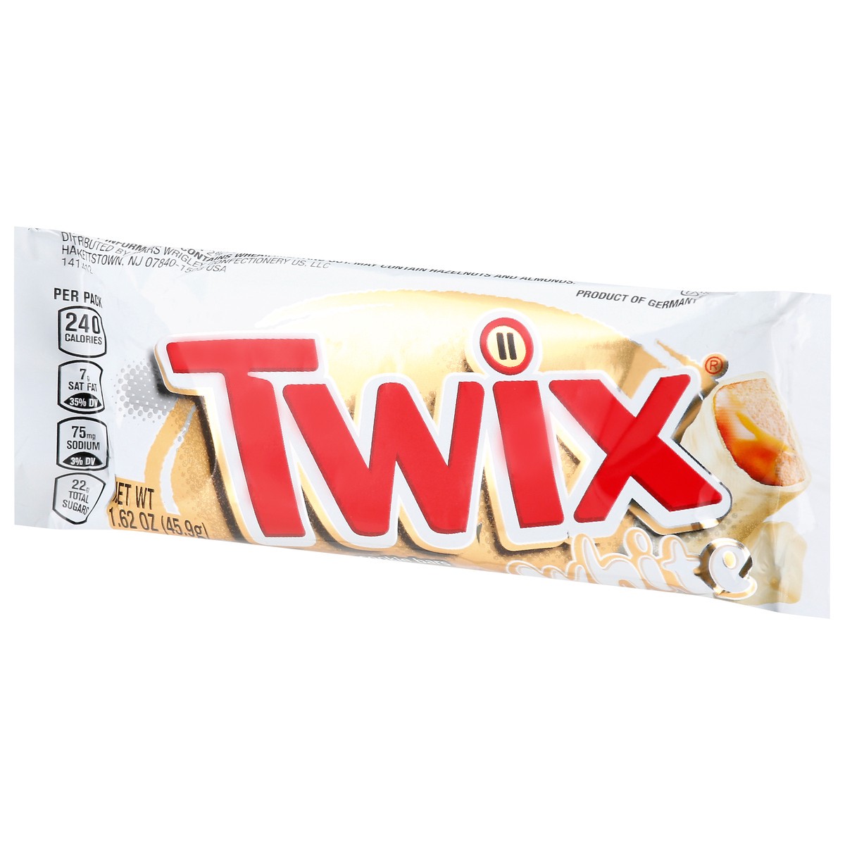 slide 3 of 9, TWIX White Chocolate Cookie Candy, 1.62 oz., 1.62 oz