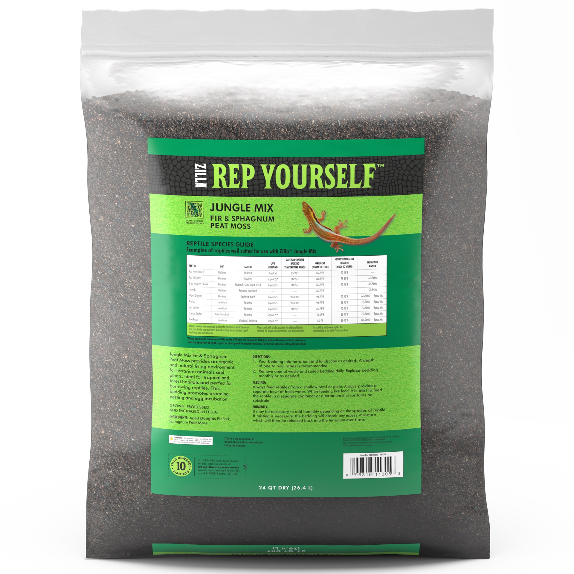 slide 2 of 8, Zilla Jungle Mix 24 Quarts, 1 ct