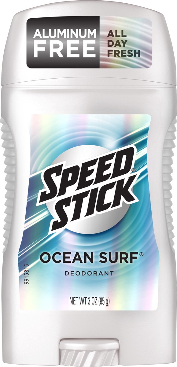 slide 4 of 4, Mennen Speed Stick Men Speed Stick, Ocean Surf Deodorant Stick, 3.0 Oz, 3 oz