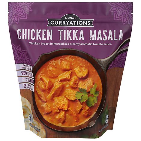 slide 1 of 1, Mona's Curryations Chicken Tikka Masala - 22.9 Oz, 22.9 oz