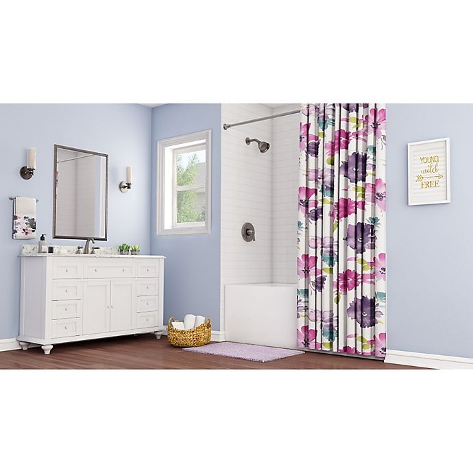 slide 2 of 2, J. Queen New York Midori Shower Curtain, 70 in x 72 in