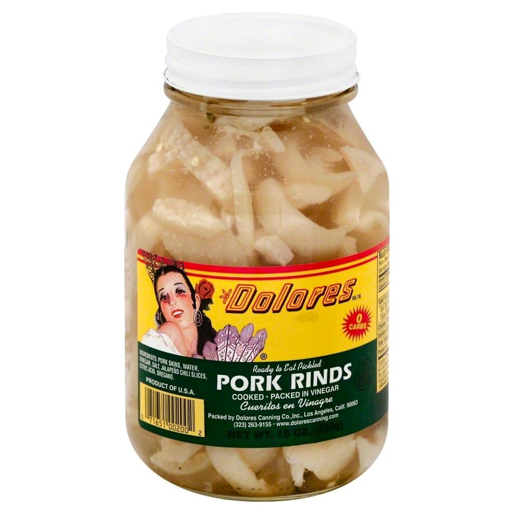 slide 1 of 1, Dolores Pkled Rinds, 15 oz