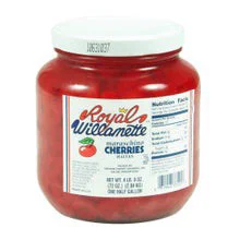 Willamette Valley Vineyards Maraschino Cherry Halves - 64 oz