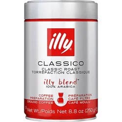 Illy Coffee Illy Blend Arabica Ground Medium Roast Coffee - 8.8 Oz