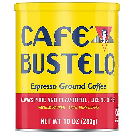 slide 1 of 4, Cafe Bustelo Coffee Ground Espresso - 10 Oz, 10 oz