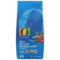 O Organics Coffee Ground Dark Roast French Roast - 10 Oz