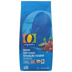 O Organics Coffee Ground Dark Roast French Roast - 10 Oz