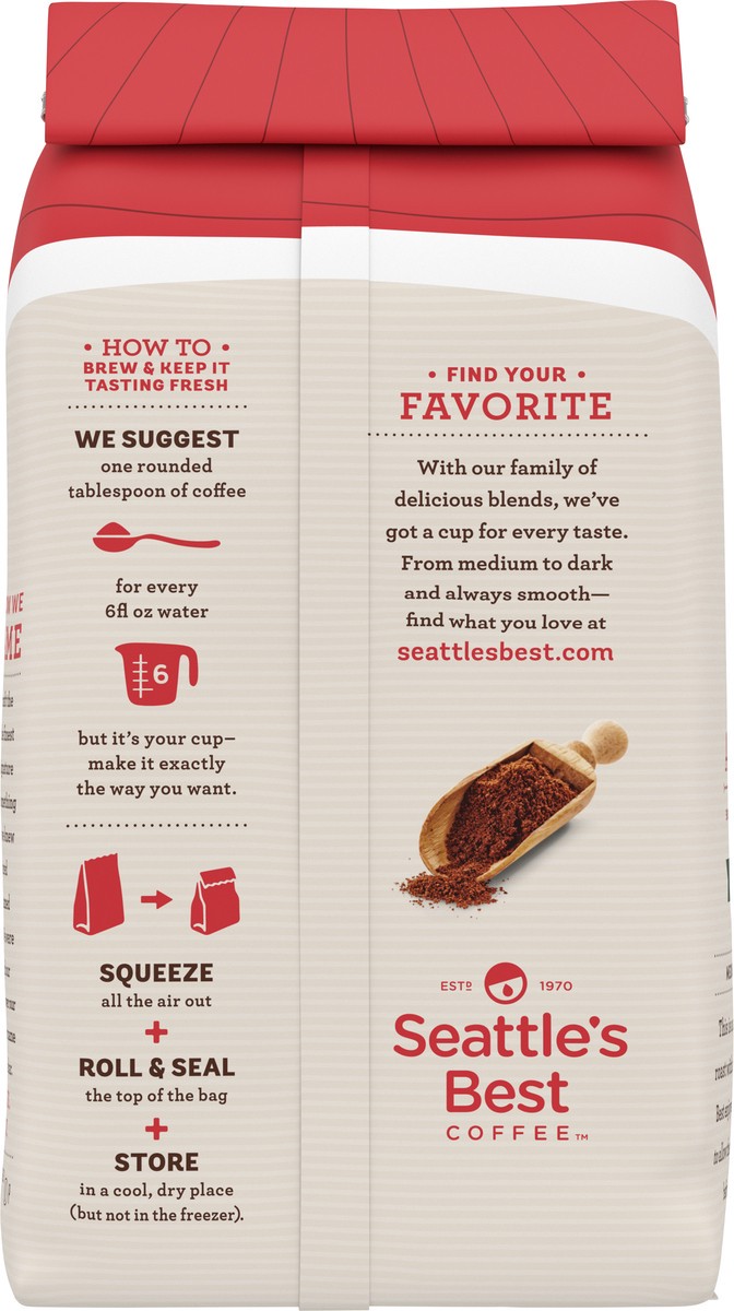 slide 2 of 12, Seattles Best Coffee Ground Coffee Signature Blend No.5 Dark & Intense - 12 Oz, 12 oz