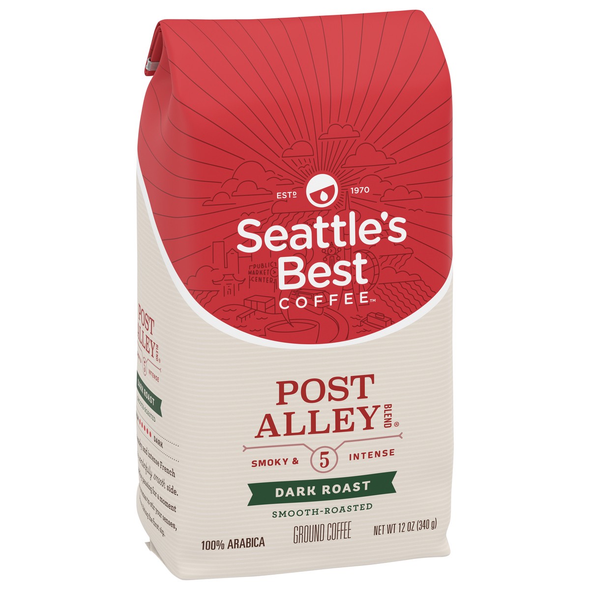 slide 8 of 12, Seattles Best Coffee Ground Coffee Signature Blend No.5 Dark & Intense - 12 Oz, 12 oz