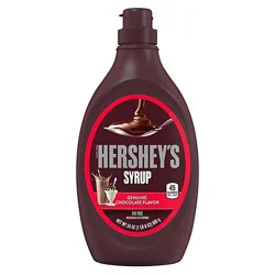 Hersheys Chocolate Syrup Bottle - 24 Oz