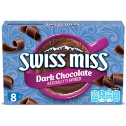 Swiss Miss Dark Chocolate Flavored Hot Cocoa Mix - 8-1.25 Oz