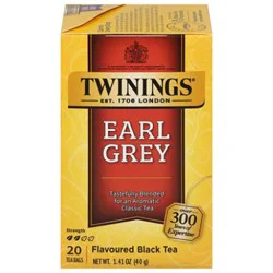 Twinings Of London Black Tea Earl Grey - 20 Count