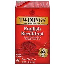 Twinings Of London Black Tea English Breakfast - 20 Count