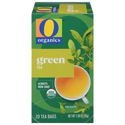 O Organics Green Tea Organic 20 Count - 1.06 Oz
