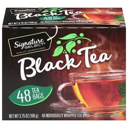 Signature Select Black Tea - 48 Count