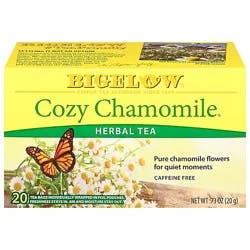 Bigelow Tea Bags Herb Cozy Chamomile 20 Count - 0.73 Oz