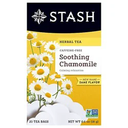 Stash Herbal Tea Caffeine Free Chamomile - 20 Count